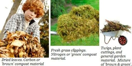 how to make compost with brown and green layers