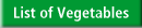 List of Vegetables
