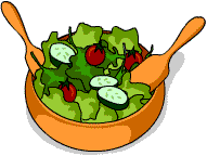 Teaching kids to garden - Bowl of salad