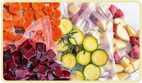 Freezing vegetables