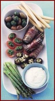 Easy vegetable recipes - finger food appetizers