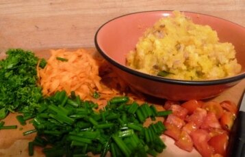 Recipes for vegetables - mashed root vegetables